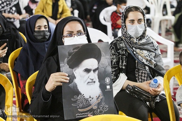 مراسم بزرگداشت رحلت امام راحل و گرامیداشت شهدای ۱۵ خرداد در مصلی امام خمینی (ره) اهواز