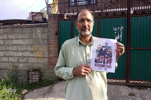 یادی از امام خمینی (ره) در خیابان های کشمیر