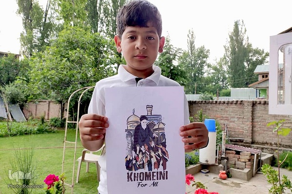 یادی از امام خمینی (ره) در خیابان های کشمیر