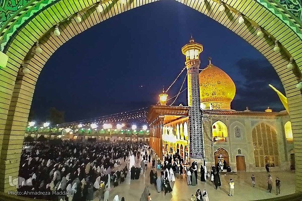 مراسم شب بزرگداشت حضرت شاهچراغ (ع)