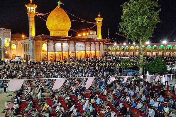 مراسم شب بزرگداشت حضرت شاهچراغ (ع)