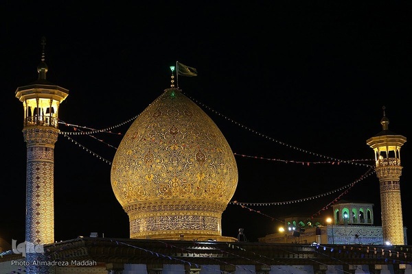 مراسم شب بزرگداشت حضرت شاهچراغ (ع)