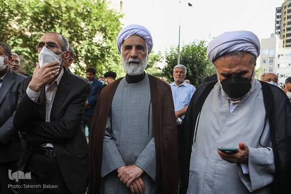 مراسم تشییع پیکر مرحوم حجت الاسلام دعایی
