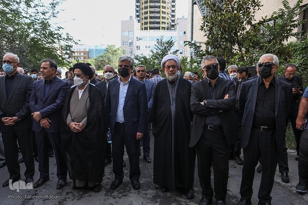 مراسم تشییع پیکر مرحوم حجت الاسلام دعایی