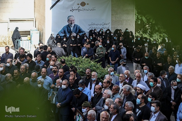 مراسم تشییع پیکر مرحوم حجت الاسلام دعایی