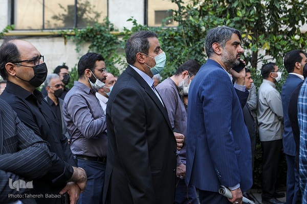 مراسم تشییع پیکر مرحوم حجت الاسلام دعایی
