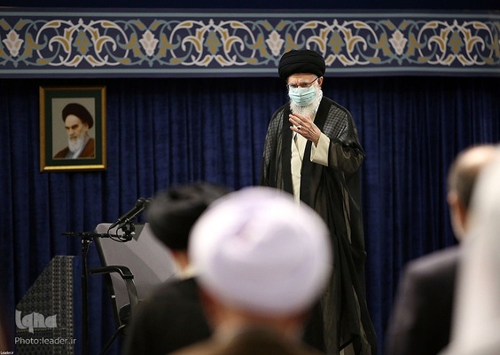 دیدار کارگزاران حج با رهبر انقلاب