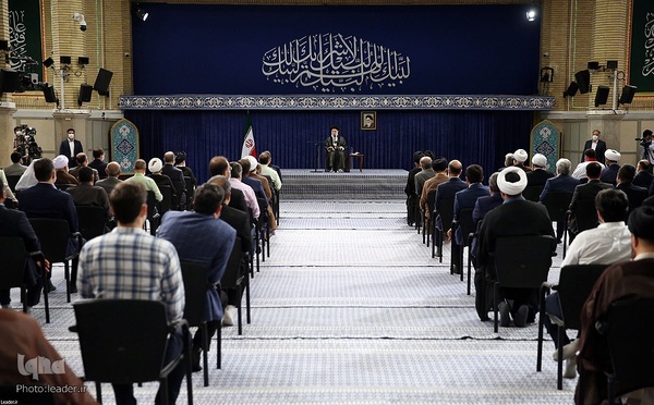 دیدار کارگزاران حج با رهبر انقلاب