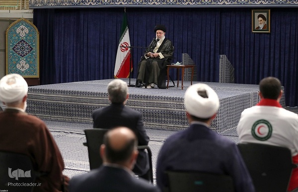 دیدار کارگزاران حج با رهبر انقلاب