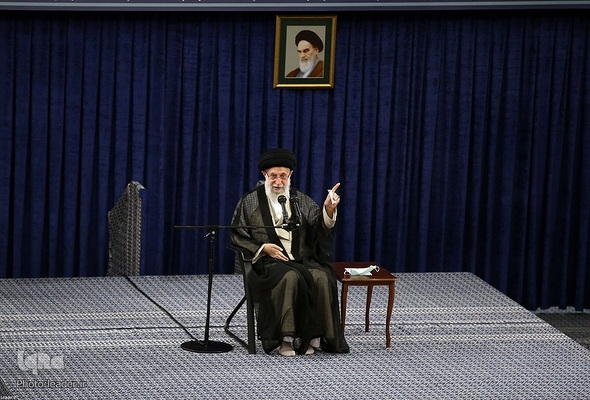 دیدار کارگزاران حج با رهبر انقلاب