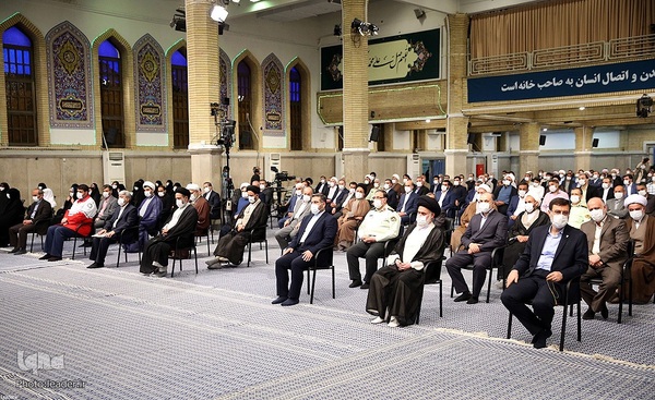 دیدار کارگزاران حج با رهبر انقلاب