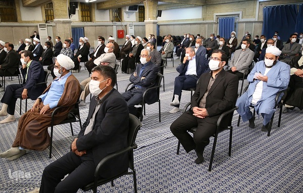 دیدار کارگزاران حج با رهبر انقلاب