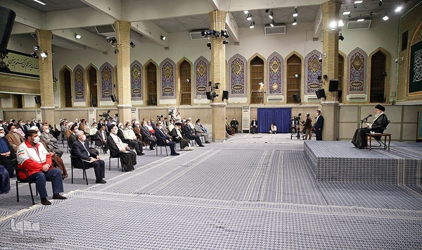 دیدار کارگزاران حج با رهبر انقلاب