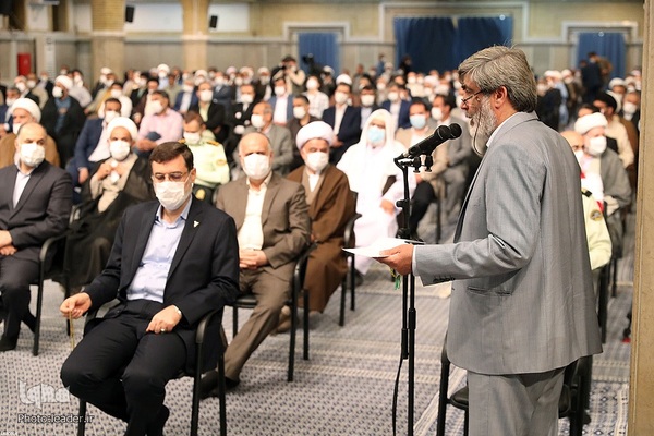 دیدار کارگزاران حج با رهبر انقلاب