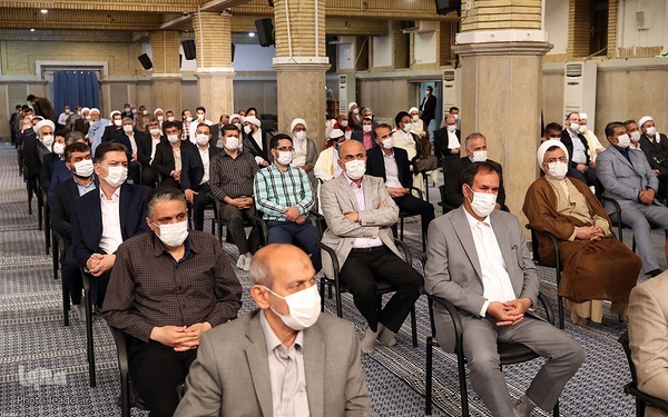 دیدار کارگزاران حج با رهبر انقلاب