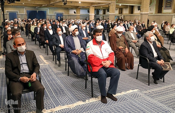 دیدار کارگزاران حج با رهبر انقلاب