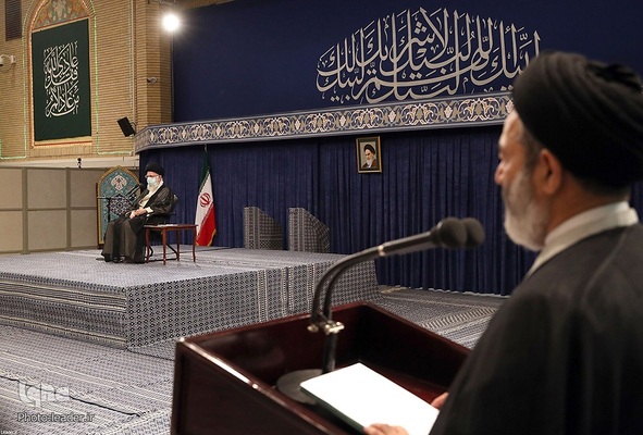 دیدار کارگزاران حج با رهبر انقلاب