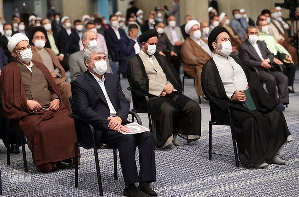 دیدار کارگزاران حج با رهبر انقلاب