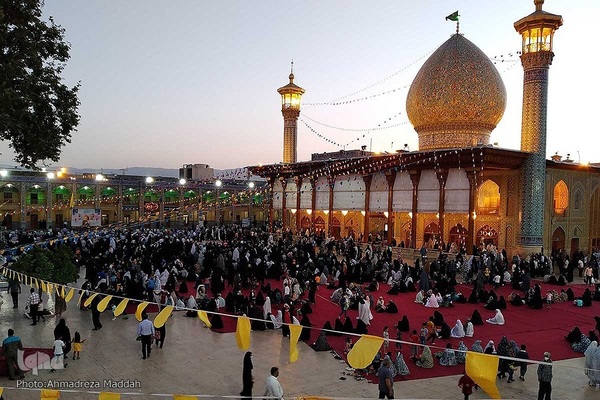 محفل انس با قرآن در حرم حضرت شاهچراغ(ع)‎‎
