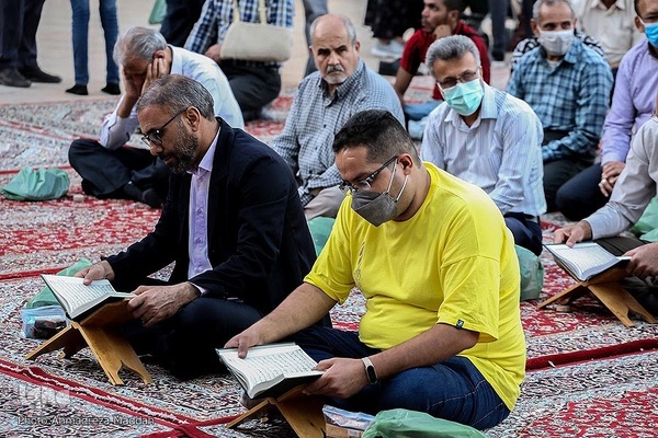 محفل انس با قرآن در حرم حضرت شاهچراغ(ع)‎‎