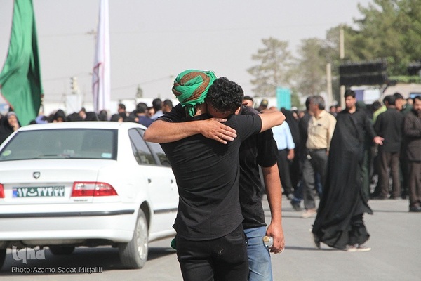 تشییع پیکر جانباختگان حادثه قطار مشهد ـ یزد