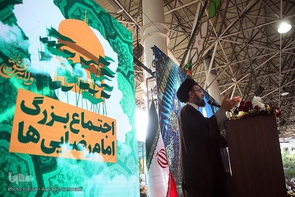 حجت الاسلام و المسلمین حسینی قمی، سخنران اجتماع بزرگ امام رضایی ها «ولایت عشق» 