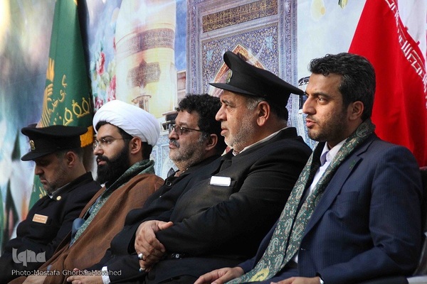 حضور خادمین آستان قدس رضوی در اهر