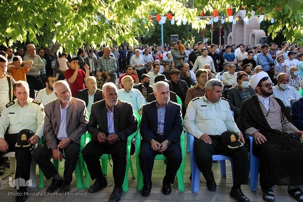 حضور خادمین آستان قدس رضوی در اهر