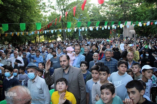 حضور خادمین آستان قدس رضوی در اهر