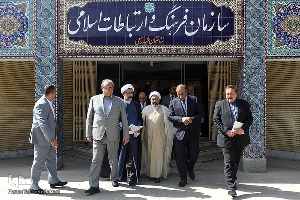 دیدار حجت‌الاسلام والمسلمین ایمانی‌پور، با وزیر فرهنگ، گردشگری و آثار باستانی عراق