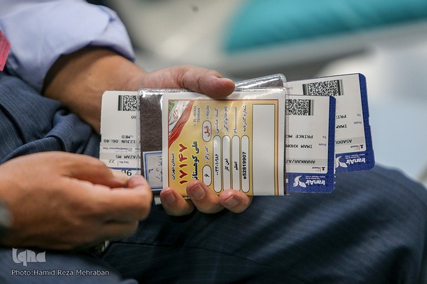 در حاشیه مراسم بدرقه اولین کاروان حجاج ایرانی