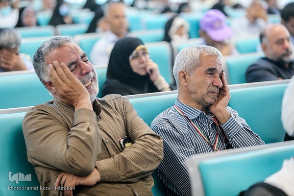 در حاشیه مراسم بدرقه اولین کاروان حجاج ایرانی