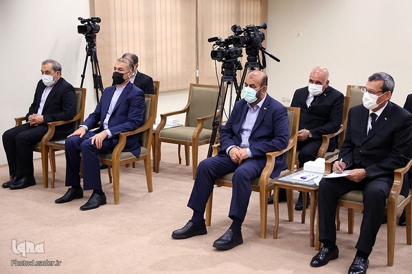 دیدار سردار بردی محمداف، رئیس‌جمهور ترکمنستان با حضرت آیت‌الله خامنه‌ای، رهبر انقلاب اسلامی