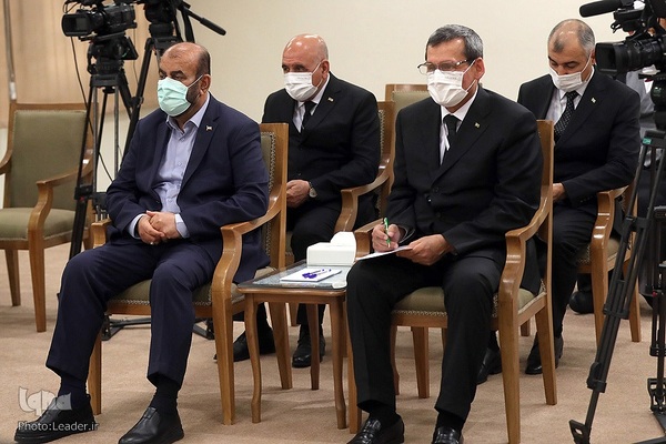 دیدار سردار بردی محمداف، رئیس‌جمهور ترکمنستان با حضرت آیت‌الله خامنه‌ای، رهبر انقلاب اسلامی