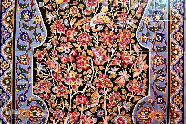 هنر کاشی هفت رنگ شیراز‎‎