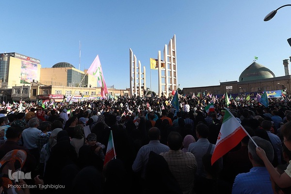 اجتماع عظیم سلام فرمانده در زنجان