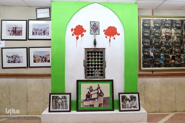 محل دقیقی که در آنجا شهید چمران مورد اصابت خمپاره قرار گرفت و پس از آن به شهادت رسید.