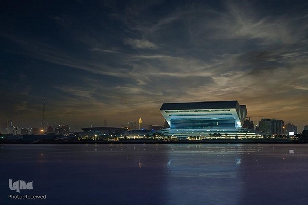 افتتاح کتابخانه مدرن دبی با معماری قرآنی