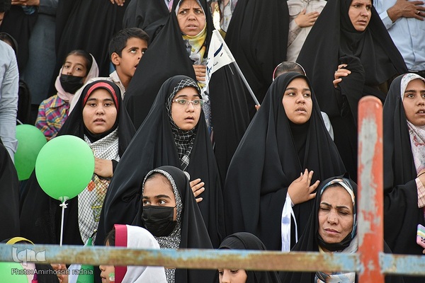 اجتماع عظیم همخوانی سرود سلام فرمانده در بیرجند