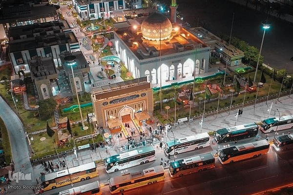 خدمت رسانی مدینه الزائرین سیدالاوصیاء وابسته به حرم مطهر امام حسین به حاجیان راهی به سرزمین وحی