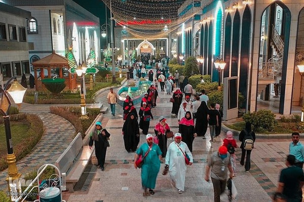 خدمت رسانی مدینه الزائرین سیدالاوصیاء وابسته به حرم مطهر امام حسین به حاجیان راهی به سرزمین وحی