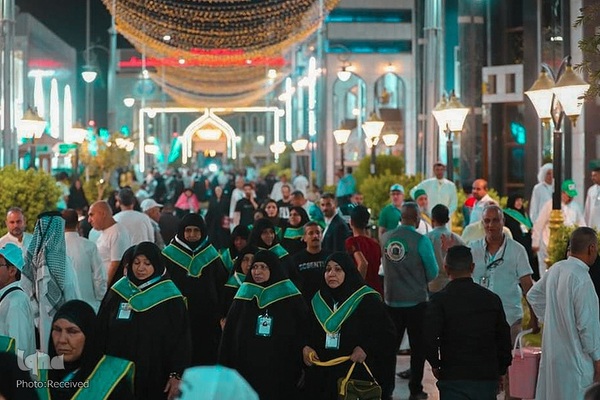 خدمت رسانی مدینه الزائرین سیدالاوصیاء وابسته به حرم مطهر امام حسین به حاجیان راهی به سرزمین وحی