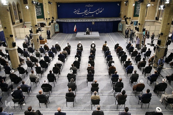 دیدار رئیس و مسئولان قوه قضائیه با رهبر انقلاب