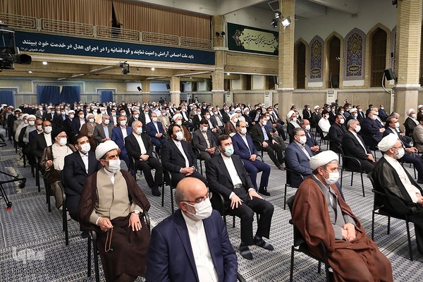 دیدار رئیس و مسئولان قوه قضائیه با رهبر انقلاب