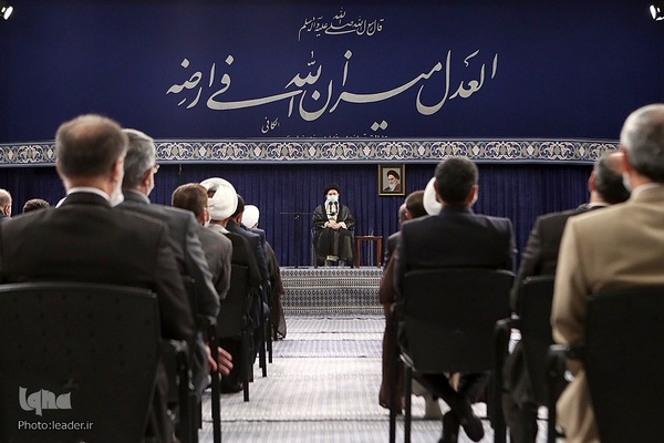 دیدار رئیس و مسئولان قوه قضائیه با رهبر انقلاب