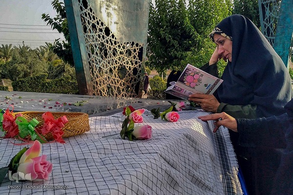 سه شنبه های مهدوی در جوار شهدای گمنام بوستان شهروند شیراز‎‎