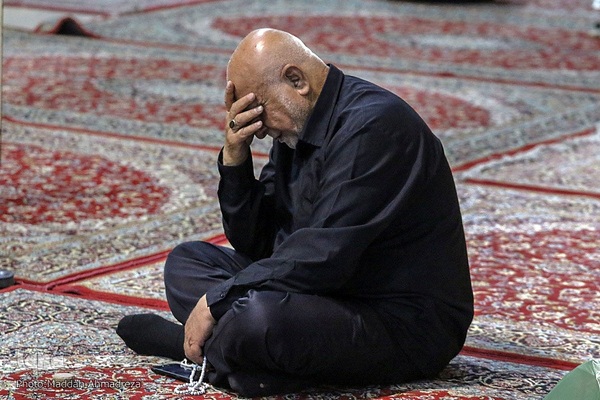 حرم شاهچراغ(ع) در سوگ جوادالائمه(ع)‎‎