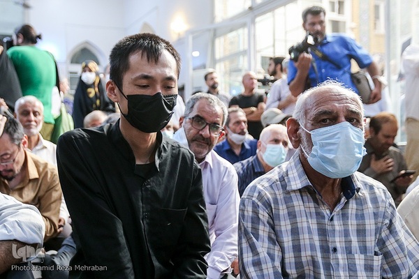 تشییع پیکر بانو «کونیکو یامامورا»