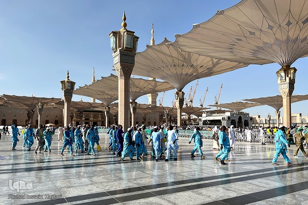 آخرین روز های حضور حاجیان در مسجد النبی قبل از احرام