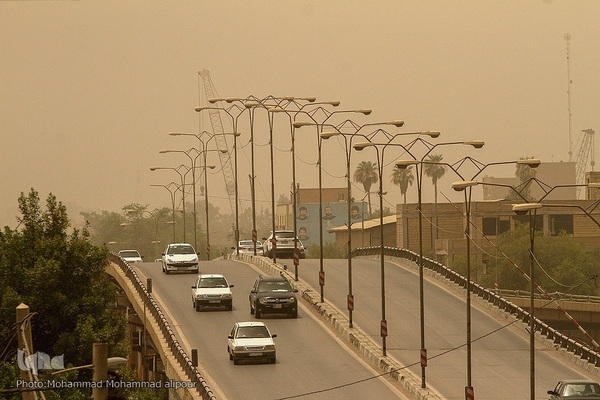 آلودگی هوای اهواز به روایت تصویر